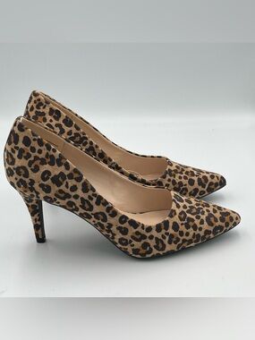 Apt. 9 Tinsleyy Cheetah Print Pointed Toe Pumps - Tan & Black Women’s Size 7.5